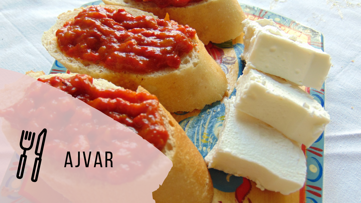 Roasted Red Pepper dip (Ajvar)